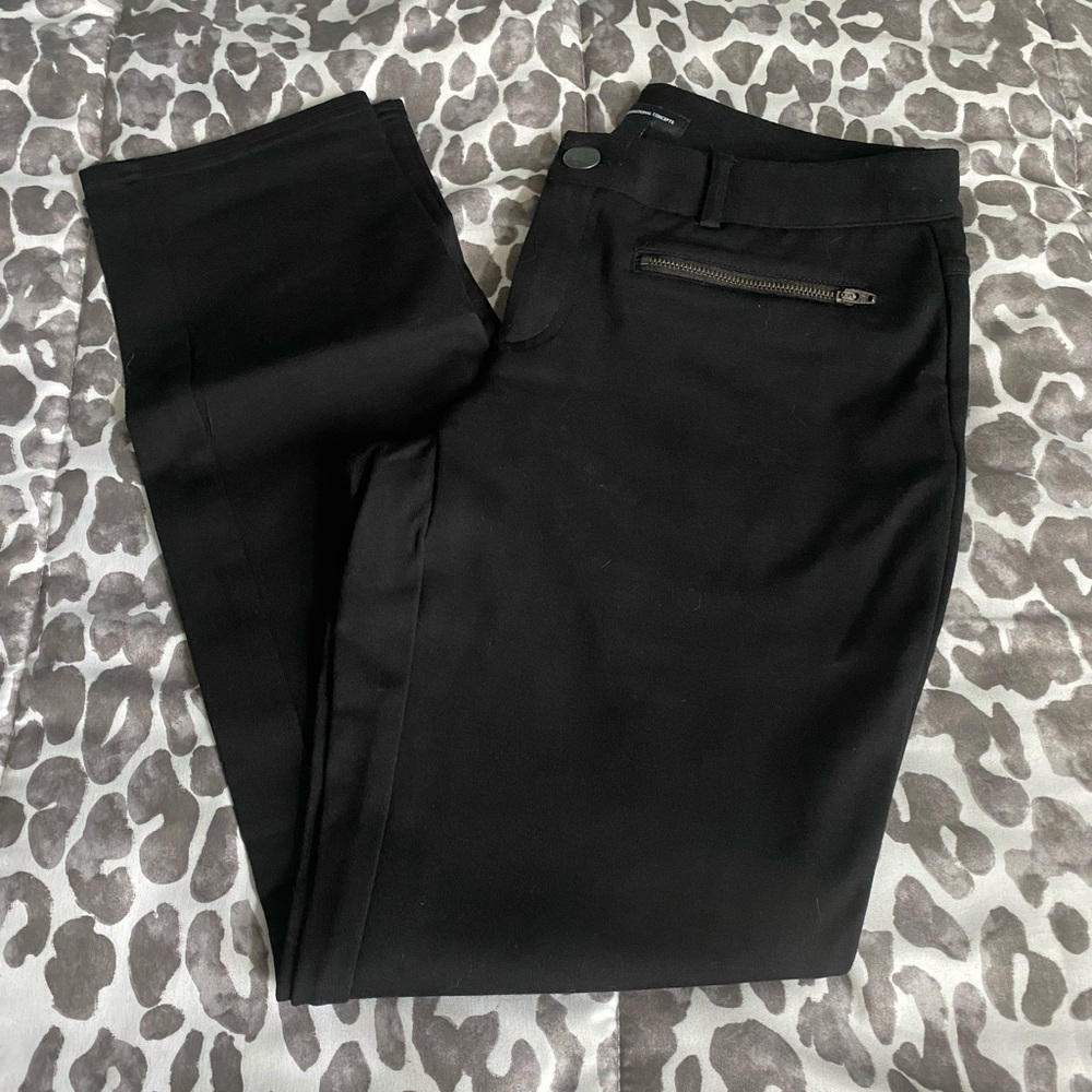 NWOT INC international Concepts black ankle pant Sz 6